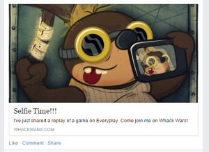 Example of finished achievement